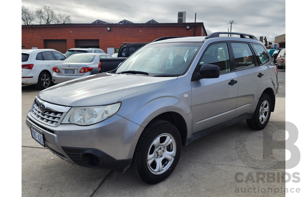 09/2011 Subaru Forester X AWD MY11 4D Wagon Silver 2.5L