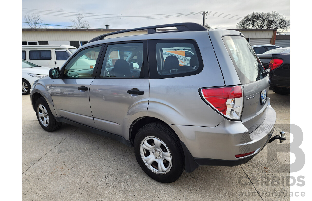 09/2011 Subaru Forester X AWD MY11 4D Wagon Silver 2.5L