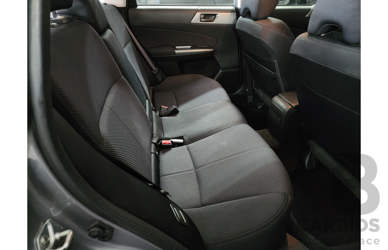 09/2011 Subaru Forester X AWD MY11 4D Wagon Silver 2.5L