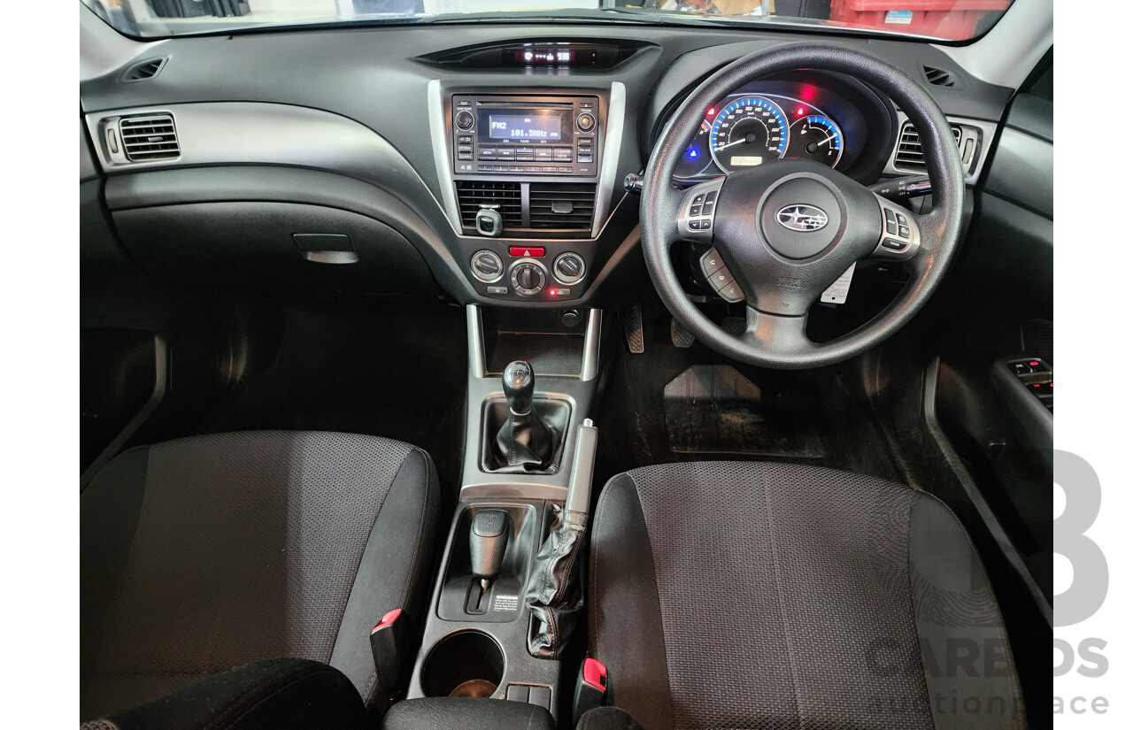 09/2011 Subaru Forester X AWD MY11 4D Wagon Silver 2.5L