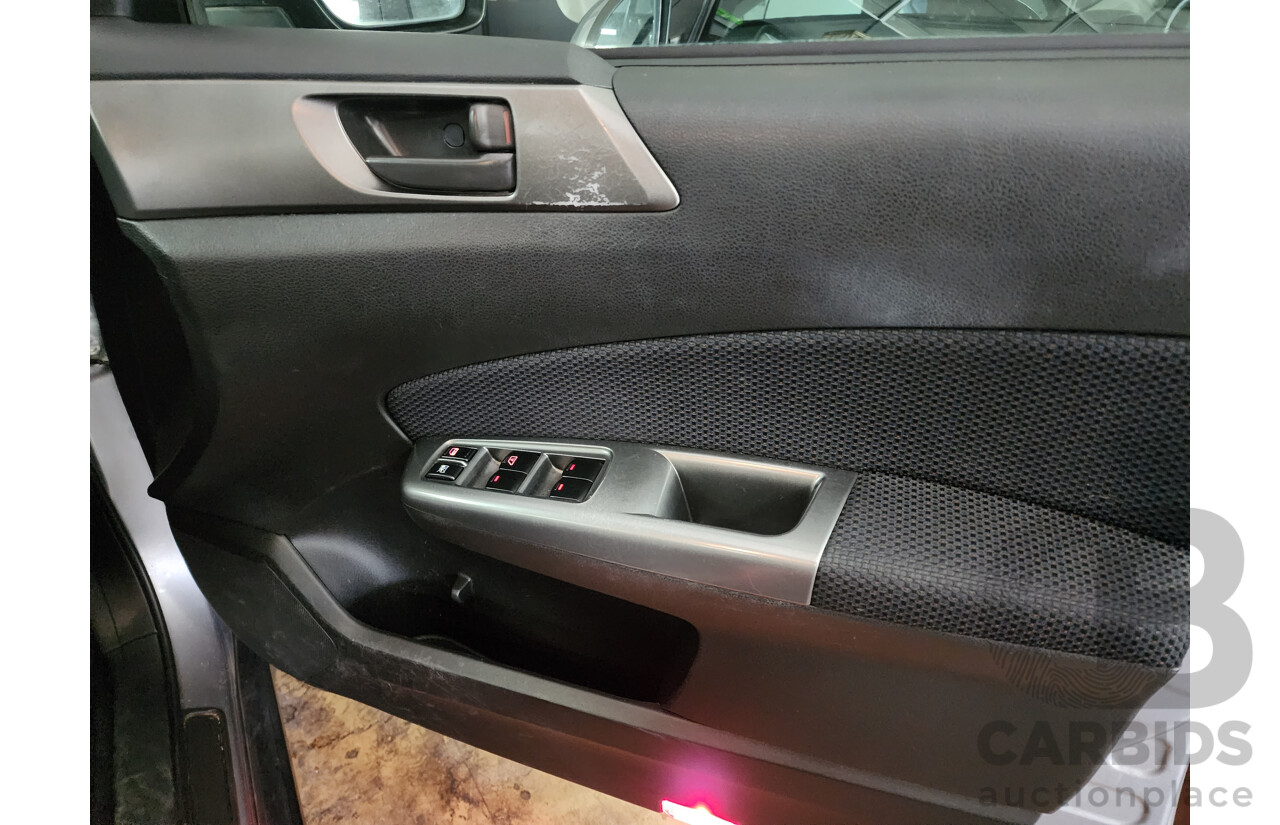 09/2011 Subaru Forester X AWD MY11 4D Wagon Silver 2.5L
