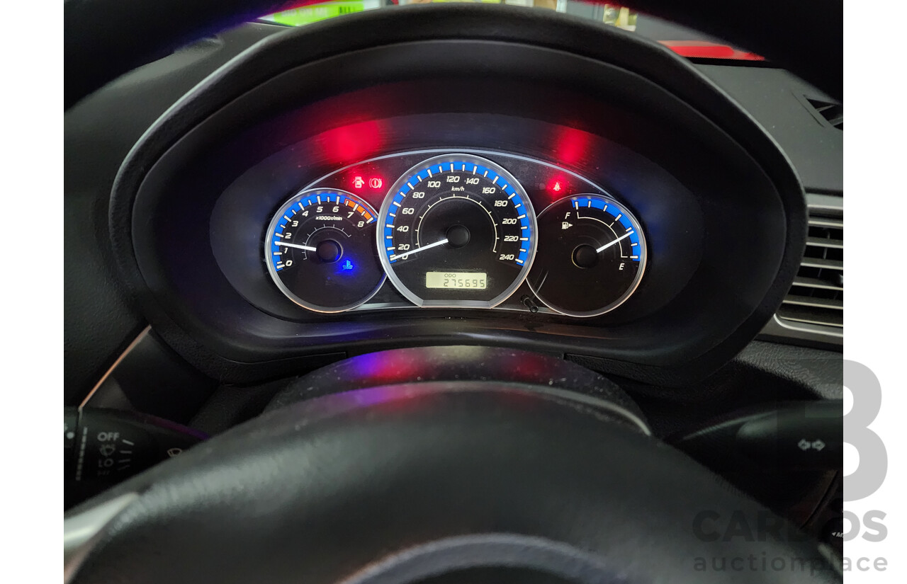 09/2011 Subaru Forester X AWD MY11 4D Wagon Silver 2.5L