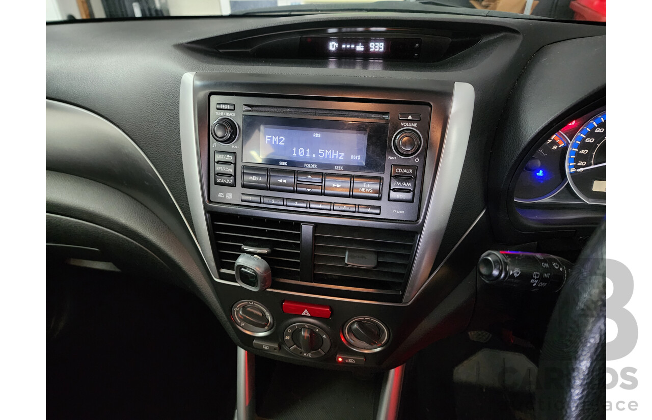 09/2011 Subaru Forester X AWD MY11 4D Wagon Silver 2.5L