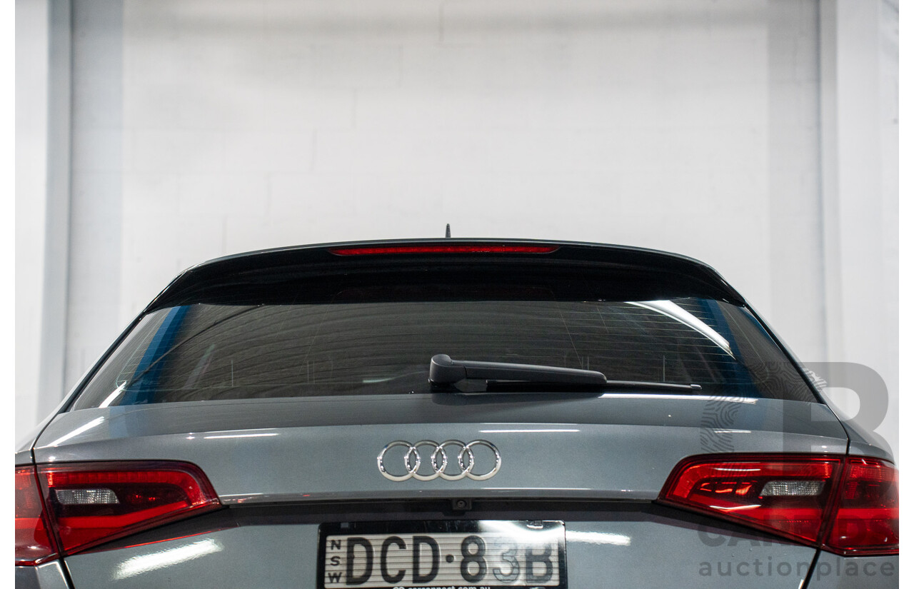9/2015 Audi A3 Sportback 1.8 TFSI Ambition 8V MY15 5d Hatchback Monsoon Grey Metallic Turbo 1.8L