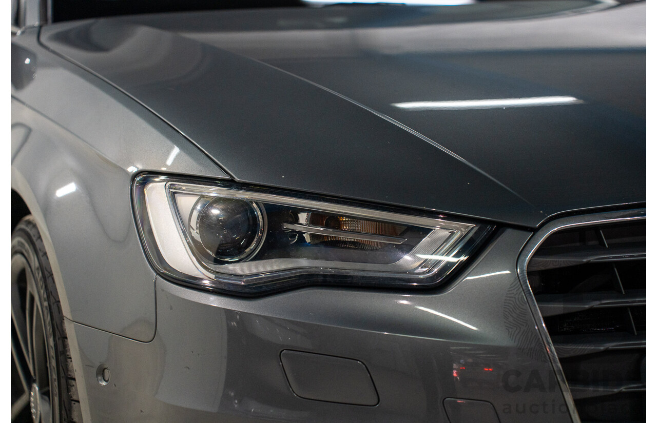 9/2015 Audi A3 Sportback 1.8 TFSI Ambition 8V MY15 5d Hatchback Monsoon Grey Metallic Turbo 1.8L