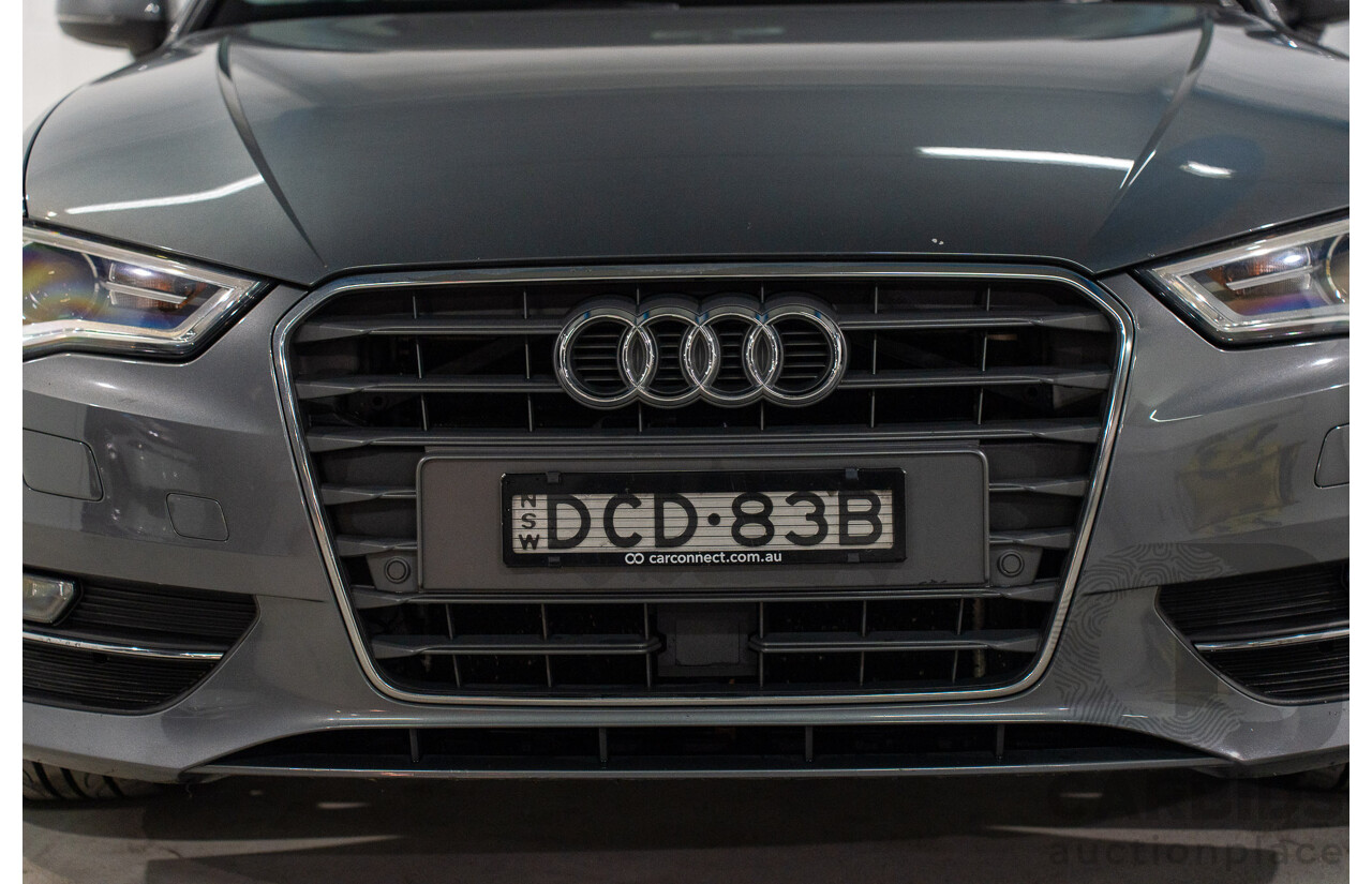 9/2015 Audi A3 Sportback 1.8 TFSI Ambition 8V MY15 5d Hatchback Monsoon Grey Metallic Turbo 1.8L