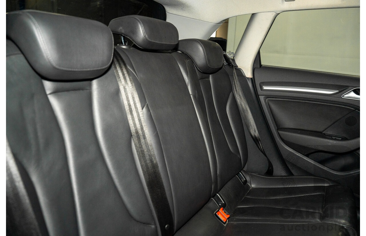 9/2015 Audi A3 Sportback 1.8 TFSI Ambition 8V MY15 5d Hatchback Monsoon Grey Metallic Turbo 1.8L