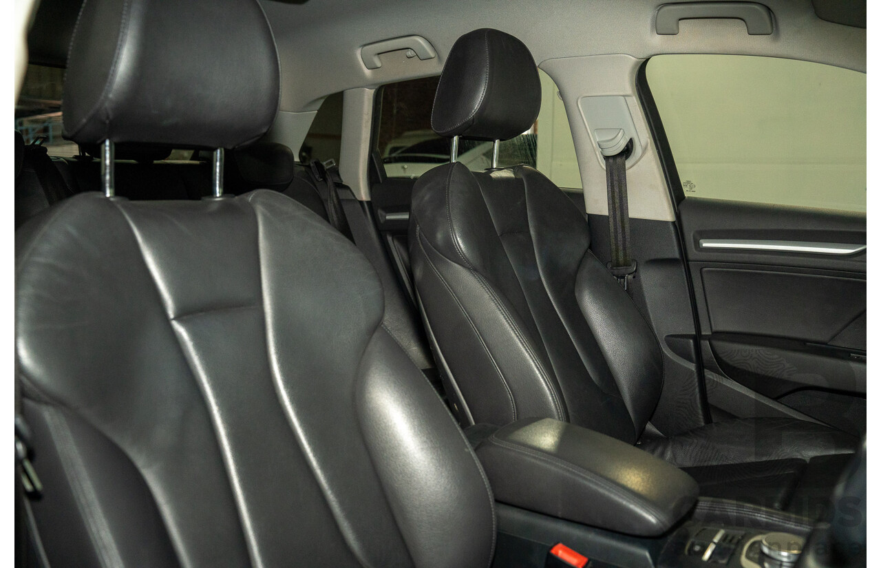 9/2015 Audi A3 Sportback 1.8 TFSI Ambition 8V MY15 5d Hatchback Monsoon Grey Metallic Turbo 1.8L