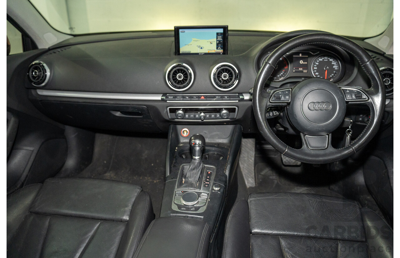 9/2015 Audi A3 Sportback 1.8 TFSI Ambition 8V MY15 5d Hatchback Monsoon Grey Metallic Turbo 1.8L