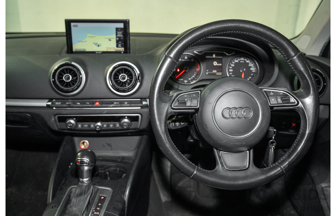 9/2015 Audi A3 Sportback 1.8 TFSI Ambition 8V MY15 5d Hatchback Monsoon Grey Metallic Turbo 1.8L