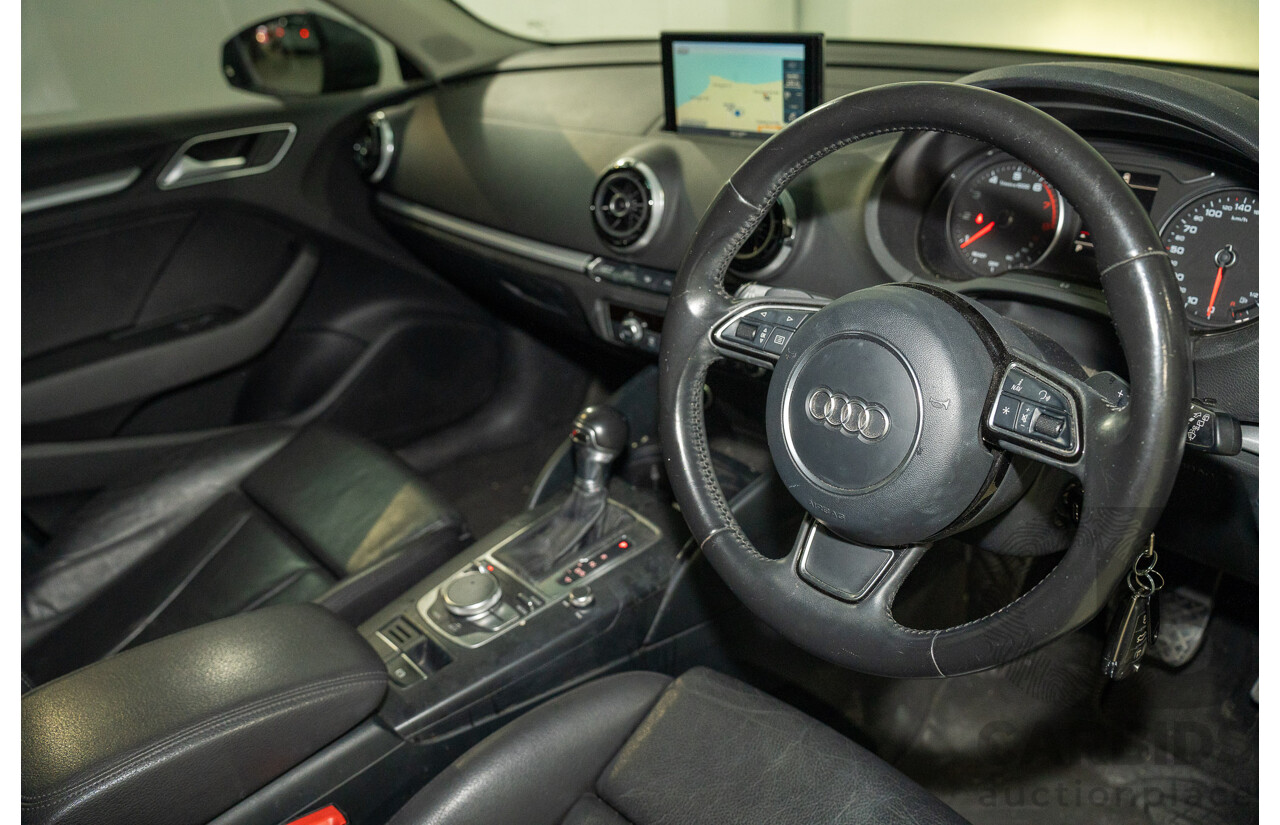 9/2015 Audi A3 Sportback 1.8 TFSI Ambition 8V MY15 5d Hatchback Monsoon Grey Metallic Turbo 1.8L