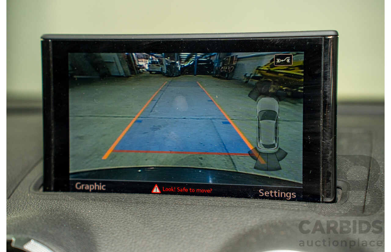 9/2015 Audi A3 Sportback 1.8 TFSI Ambition 8V MY15 5d Hatchback Monsoon Grey Metallic Turbo 1.8L