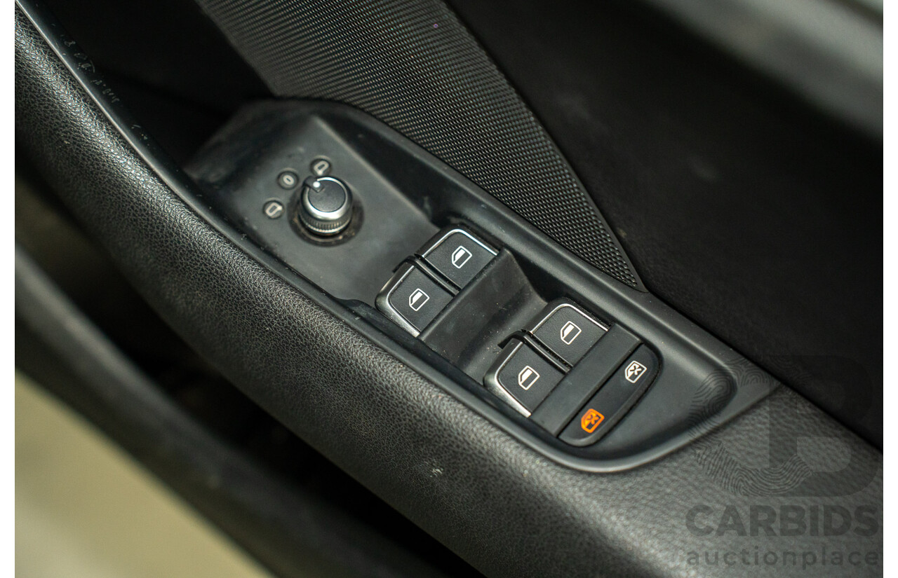 9/2015 Audi A3 Sportback 1.8 TFSI Ambition 8V MY15 5d Hatchback Monsoon Grey Metallic Turbo 1.8L