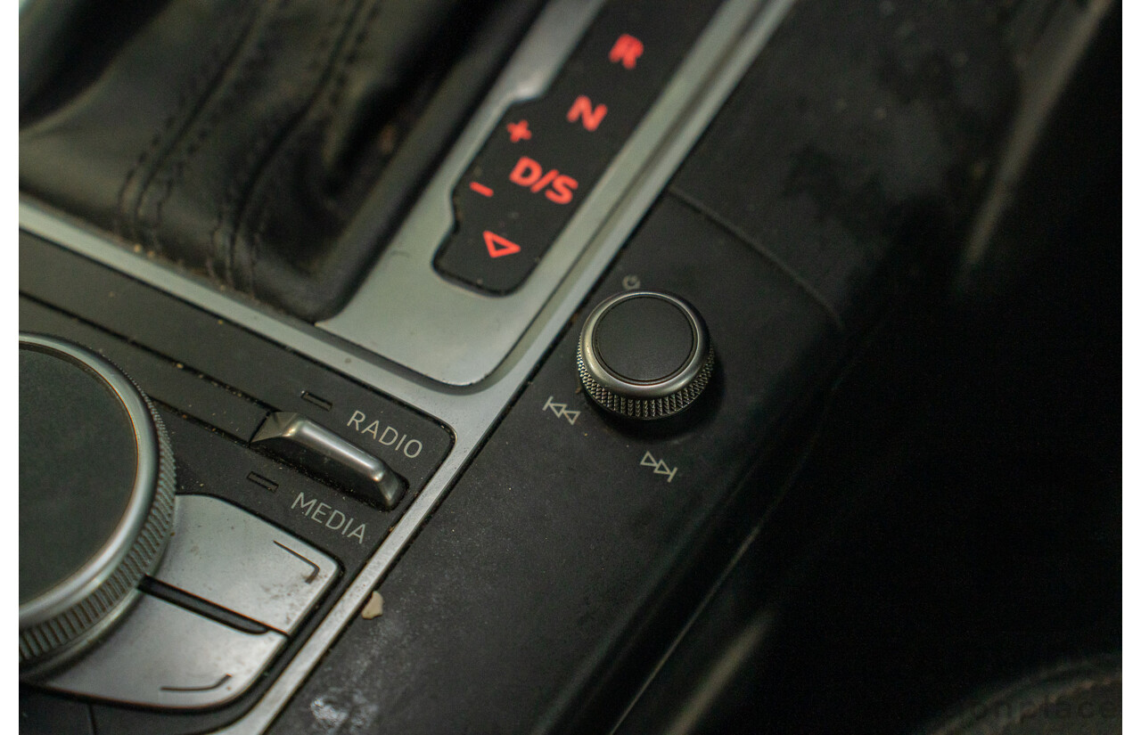 9/2015 Audi A3 Sportback 1.8 TFSI Ambition 8V MY15 5d Hatchback Monsoon Grey Metallic Turbo 1.8L