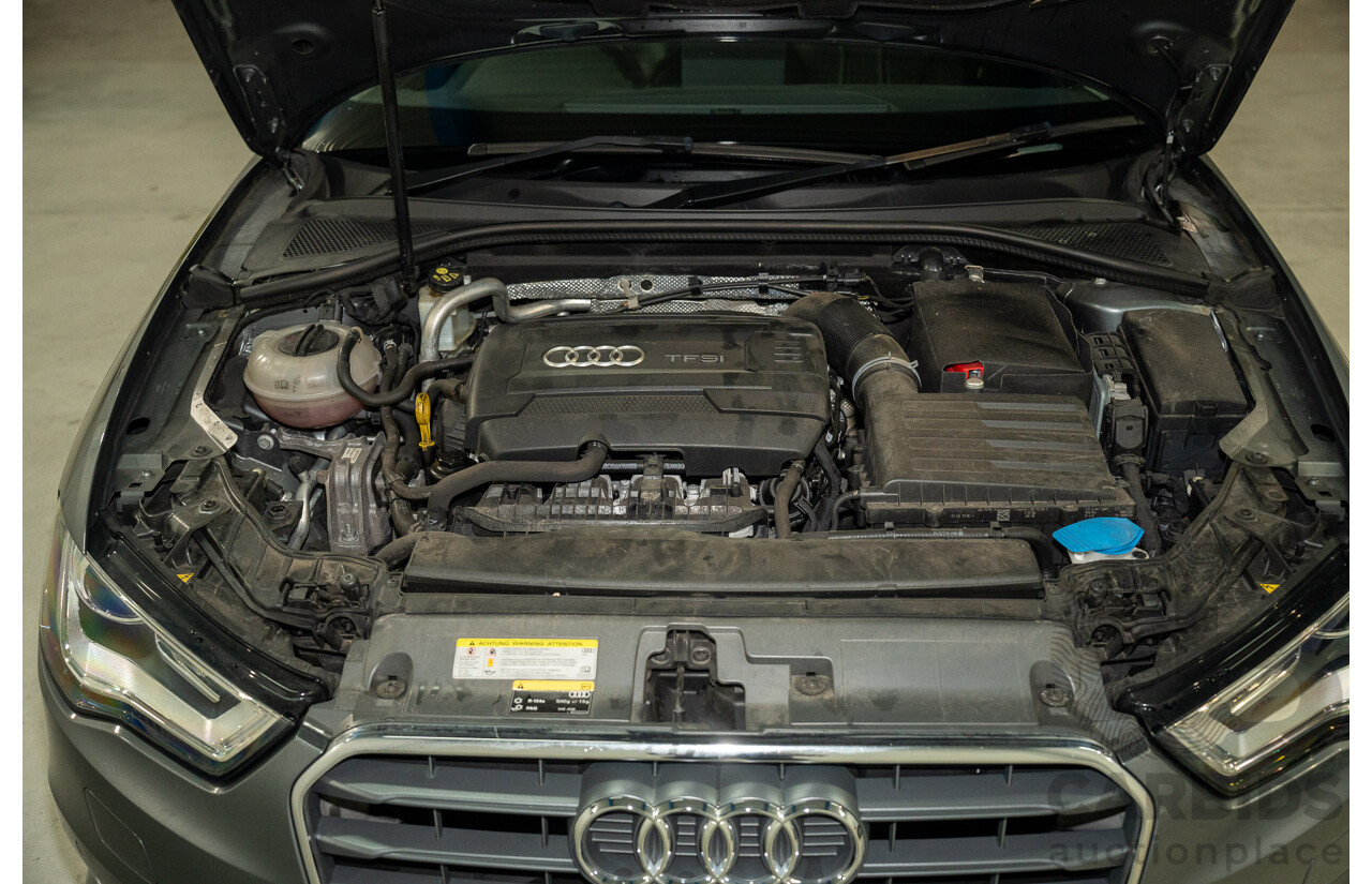 9/2015 Audi A3 Sportback 1.8 TFSI Ambition 8V MY15 5d Hatchback Monsoon Grey Metallic Turbo 1.8L