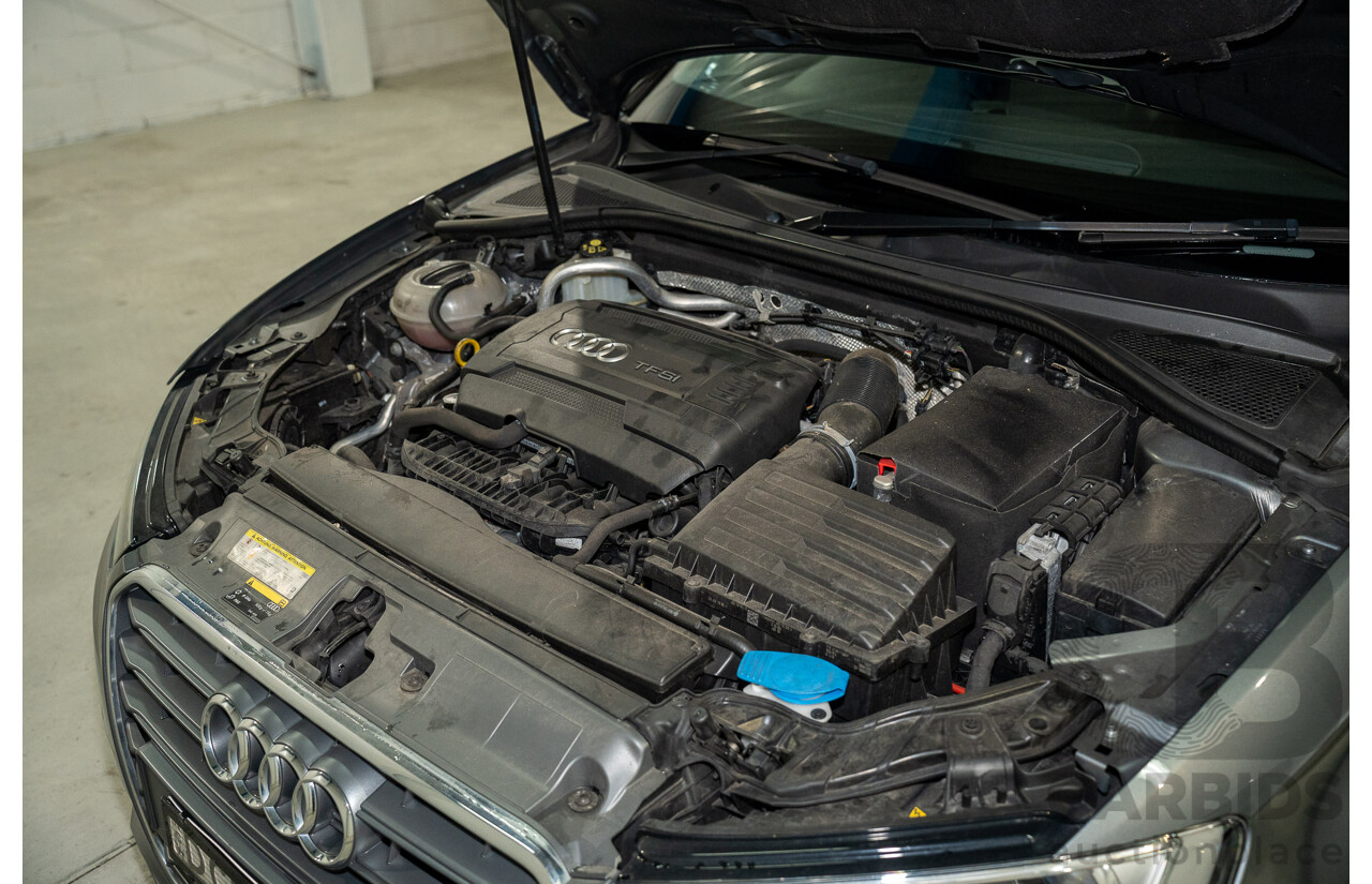 9/2015 Audi A3 Sportback 1.8 TFSI Ambition 8V MY15 5d Hatchback Monsoon Grey Metallic Turbo 1.8L