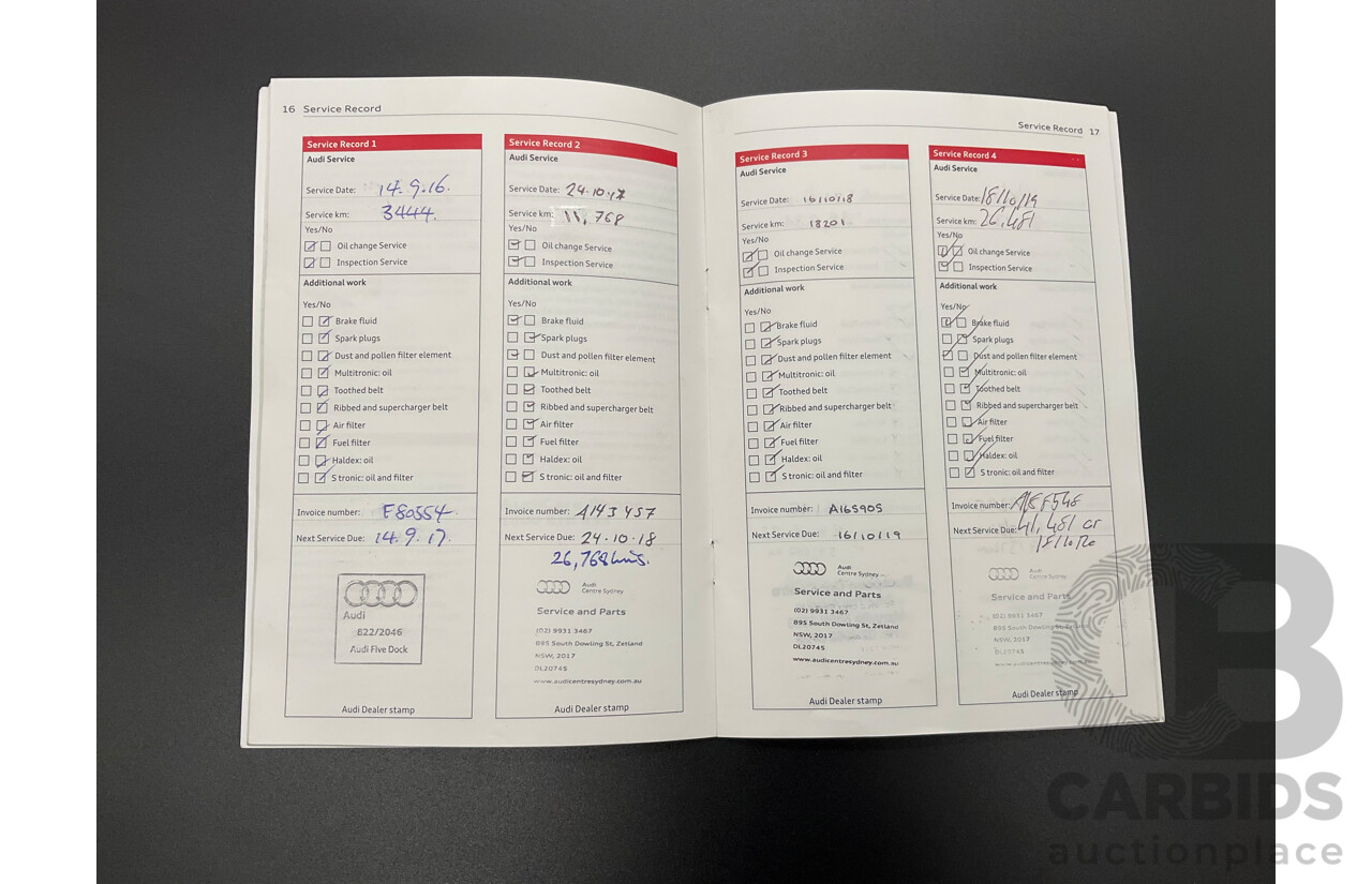 9/2015 Audi A3 Sportback 1.8 TFSI Ambition 8V MY15 5d Hatchback Monsoon Grey Metallic Turbo 1.8L