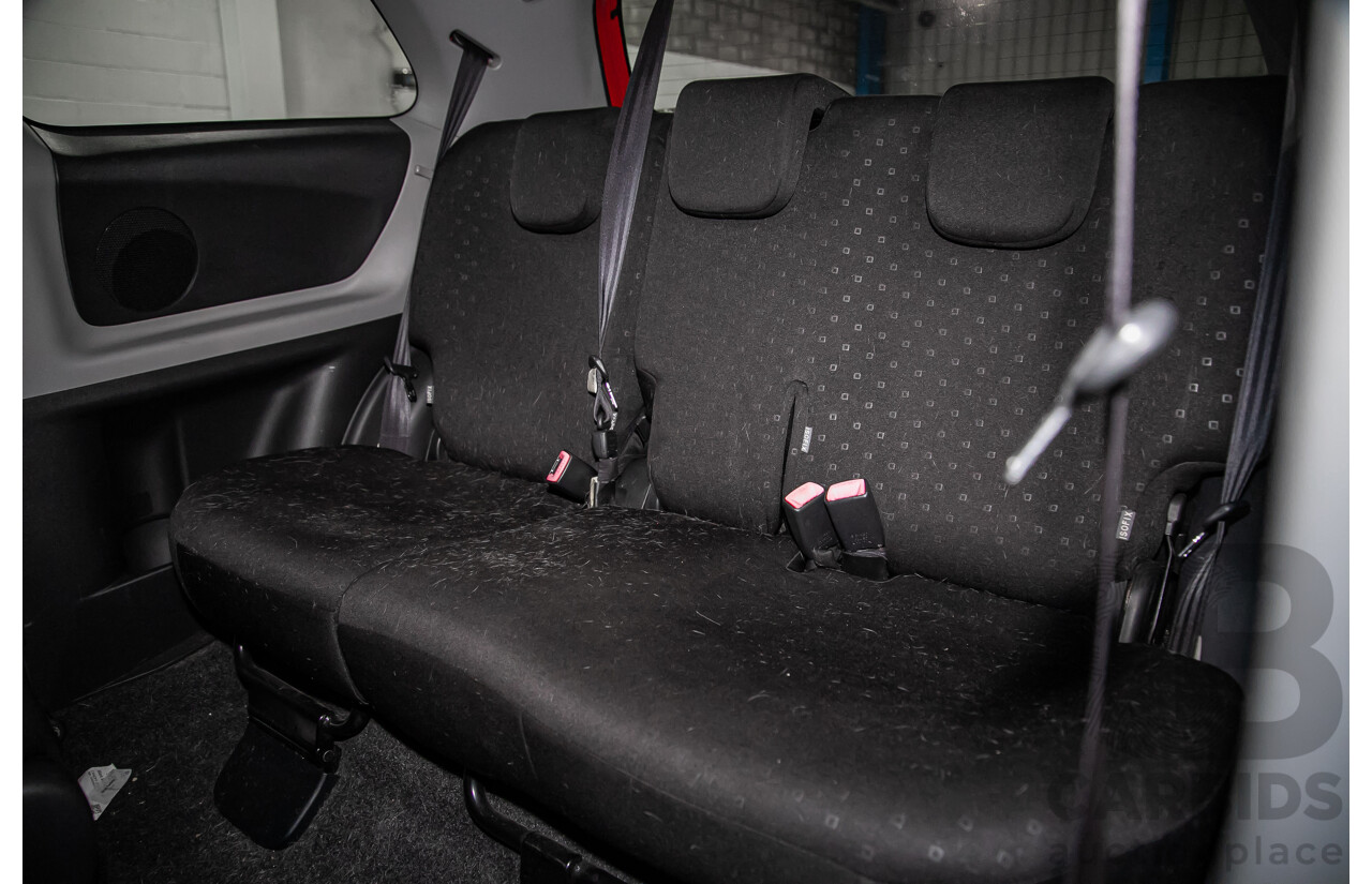 1/2007 Toyota Yaris YR NCP90R 3d Hatchback Cherry Red 1.3L