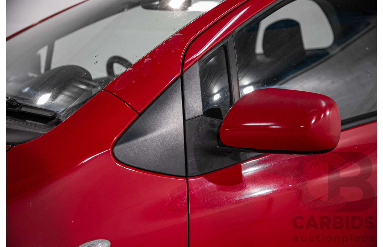 1/2007 Toyota Yaris YR NCP90R 3d Hatchback Cherry Red 1.3L