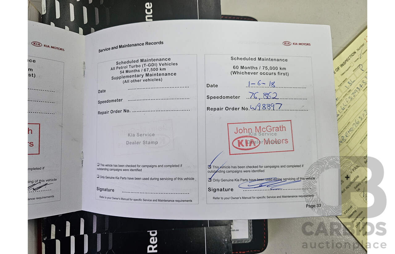 7/2014 Kia Cerato S YD MY14 5d Hatchback White 1.8L