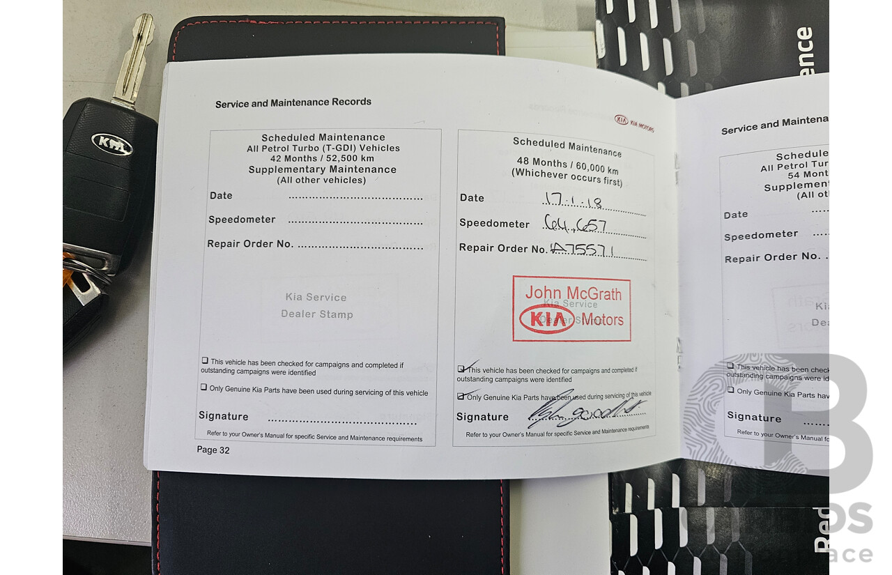 7/2014 Kia Cerato S YD MY14 5d Hatchback White 1.8L