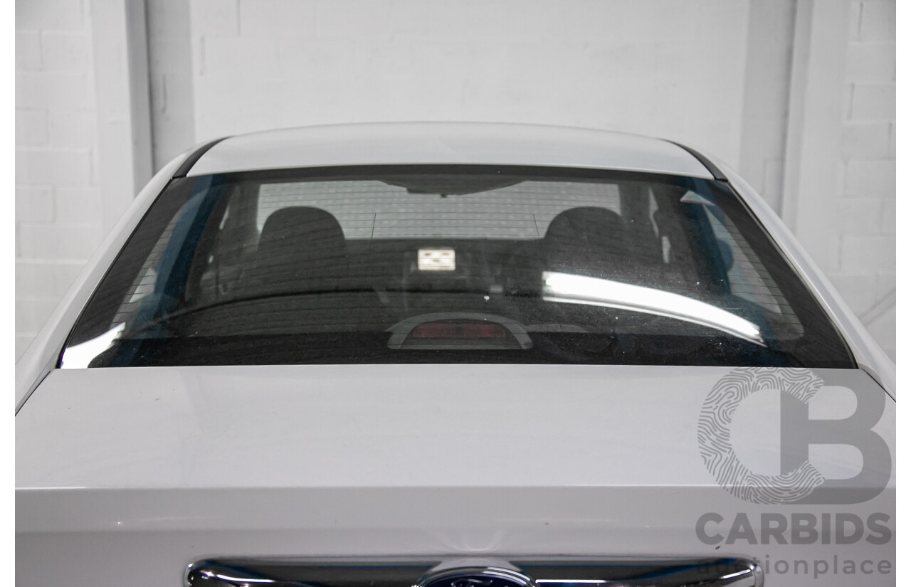 6/2010 Ford Falcon XT FG 4d Sedan White 4.0L