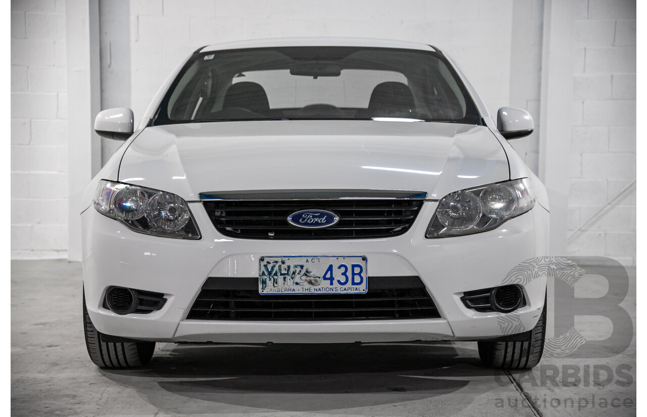 6/2010 Ford Falcon XT FG 4d Sedan White 4.0L