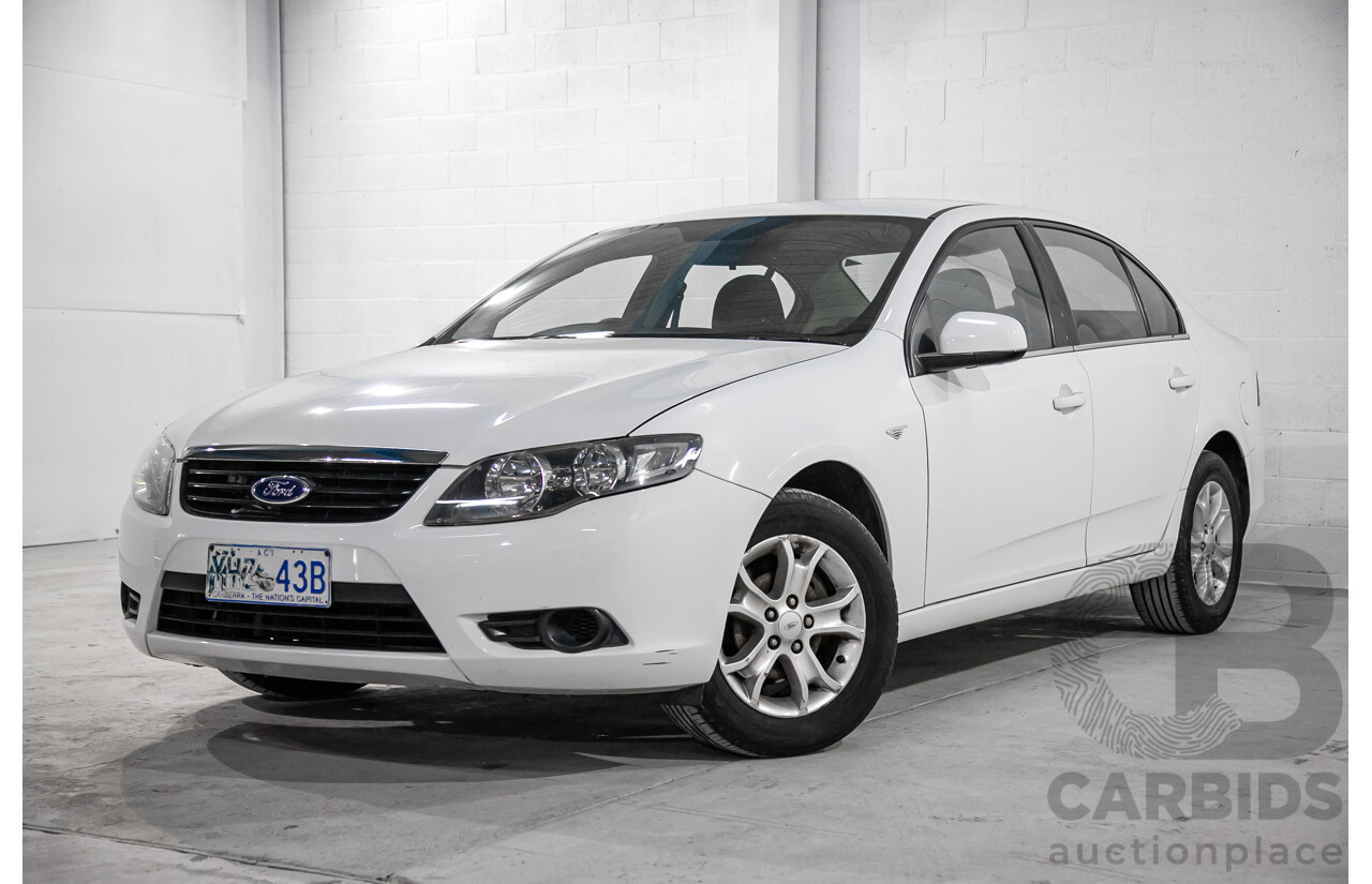 6/2010 Ford Falcon XT FG 4d Sedan White 4.0L