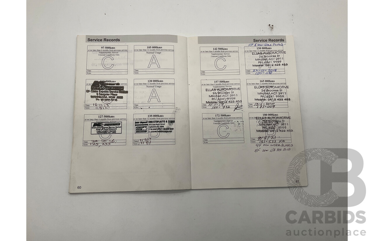 6/2010 Ford Falcon XT FG 4d Sedan White 4.0L