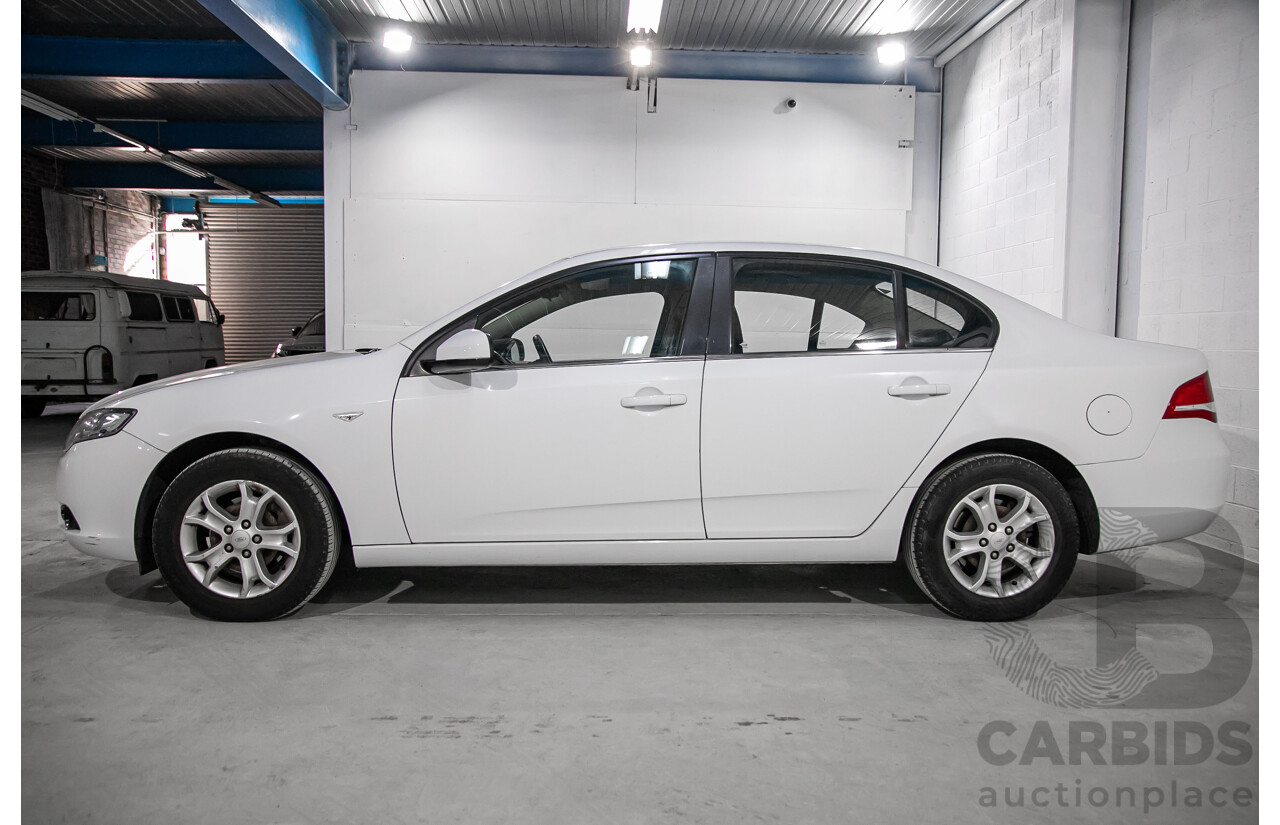 6/2010 Ford Falcon XT FG 4d Sedan White 4.0L