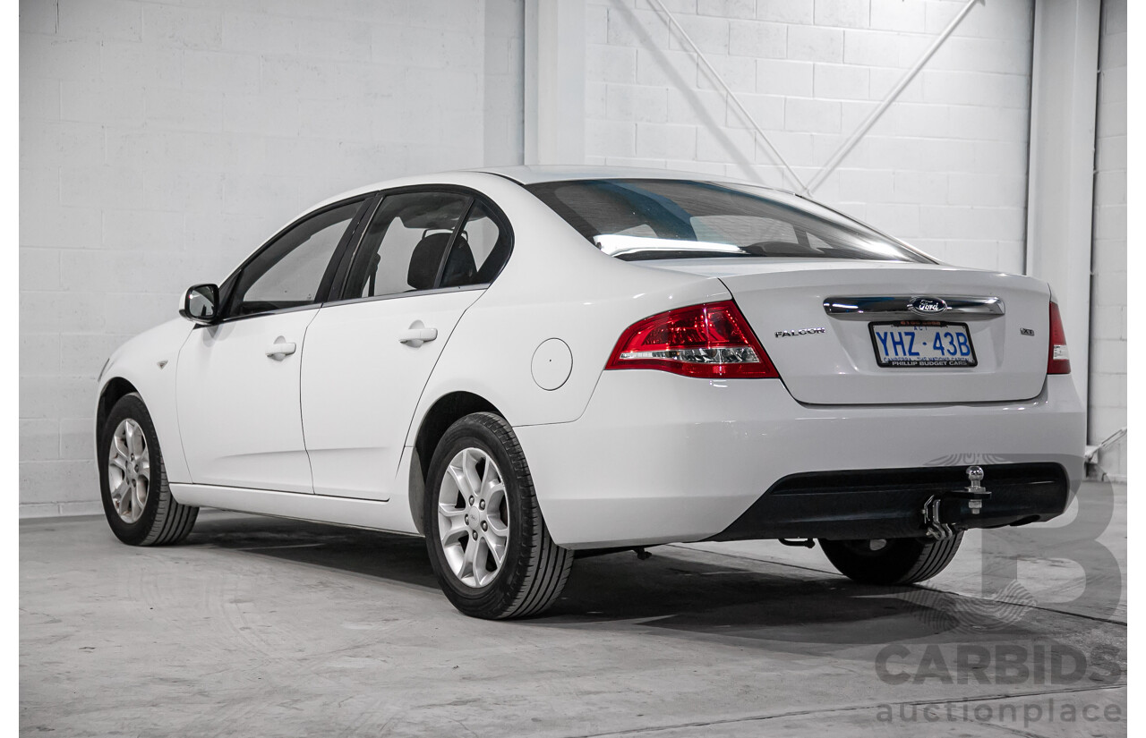 6/2010 Ford Falcon XT FG 4d Sedan White 4.0L