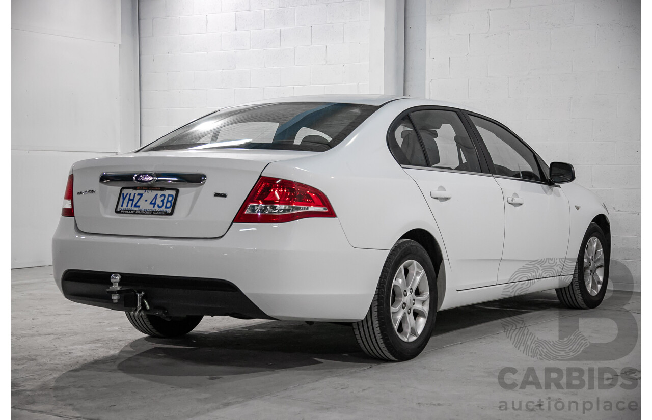 6/2010 Ford Falcon XT FG 4d Sedan White 4.0L