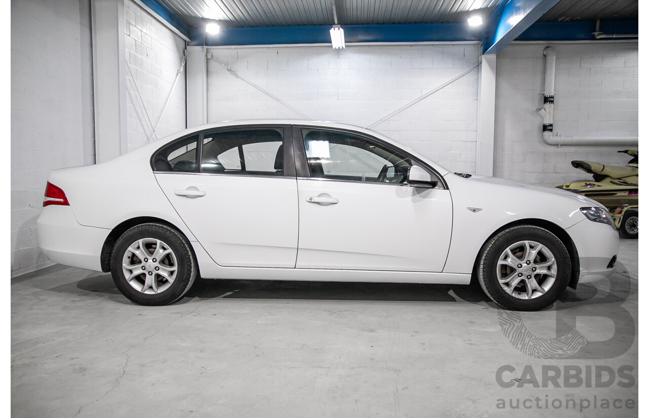 6/2010 Ford Falcon XT FG 4d Sedan White 4.0L