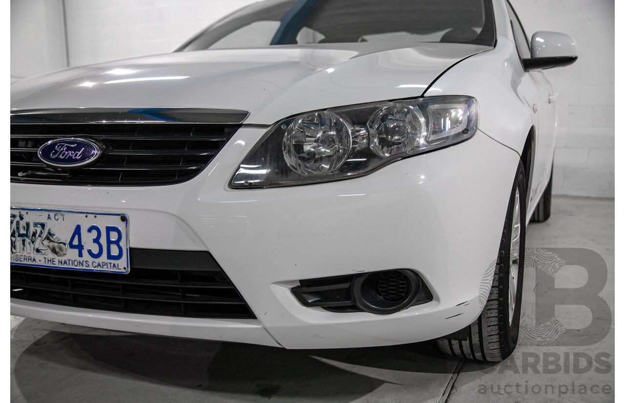 6/2010 Ford Falcon XT FG 4d Sedan White 4.0L