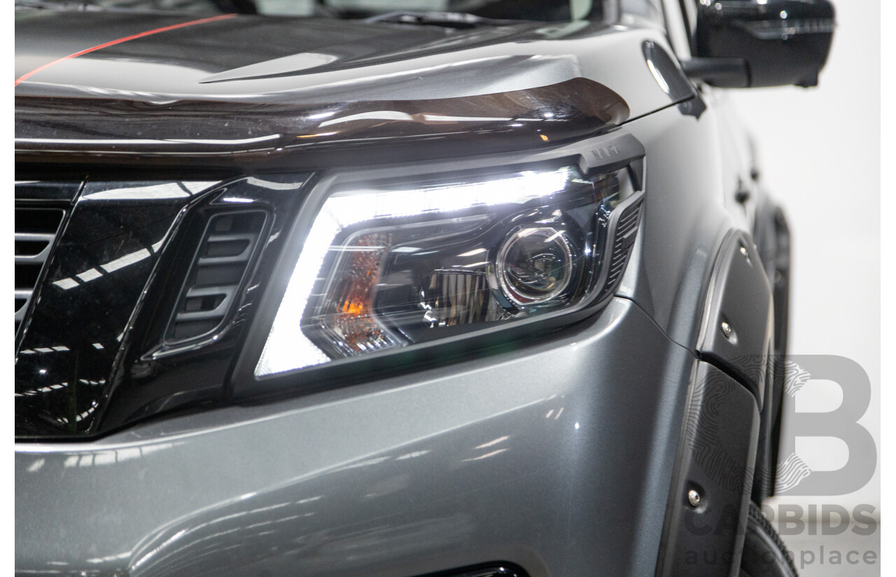 12/2019 Nissan Navara N-Trek (4x4) D23 S4 MY20 4d Dual Cab Slate Grey Metallic Twin Turbo Diesel 2.3L