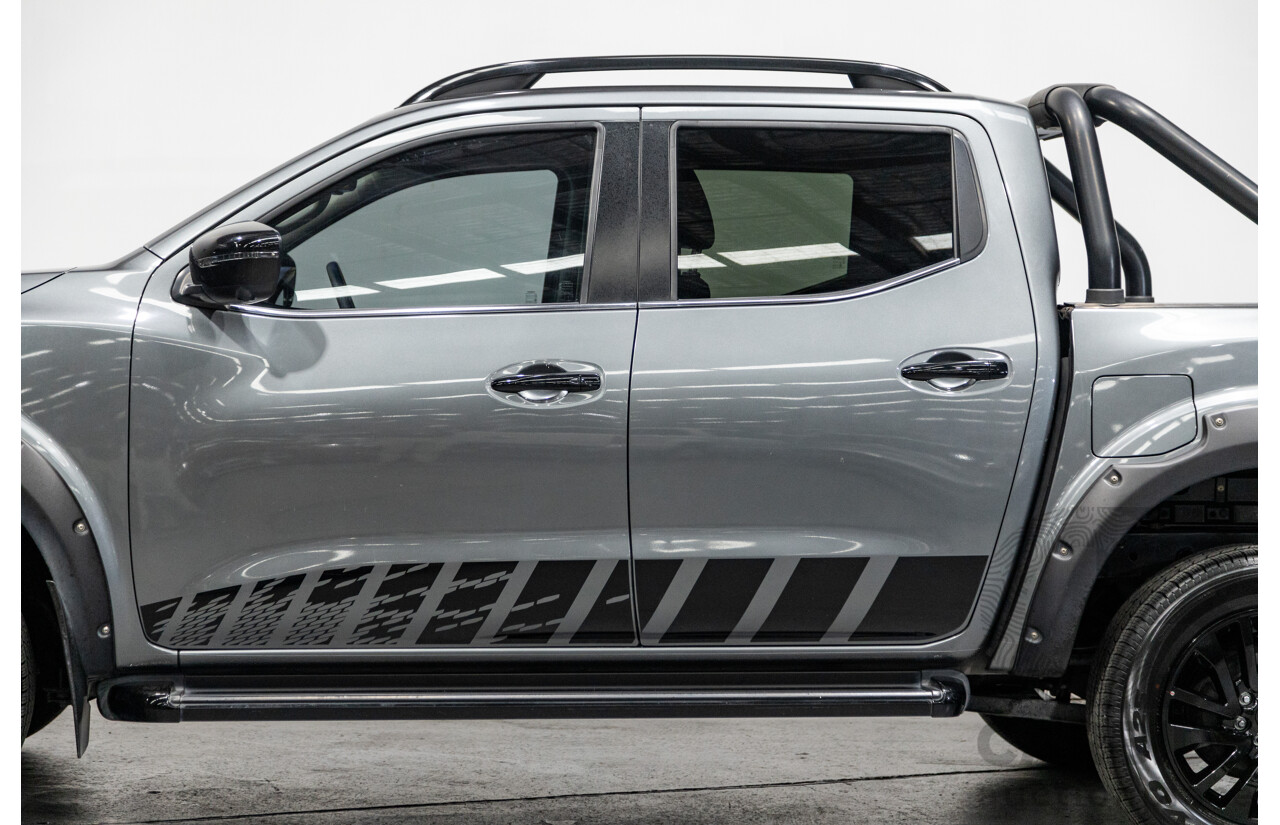 12/2019 Nissan Navara N-Trek (4x4) D23 S4 MY20 4d Dual Cab Slate Grey Metallic Twin Turbo Diesel 2.3L