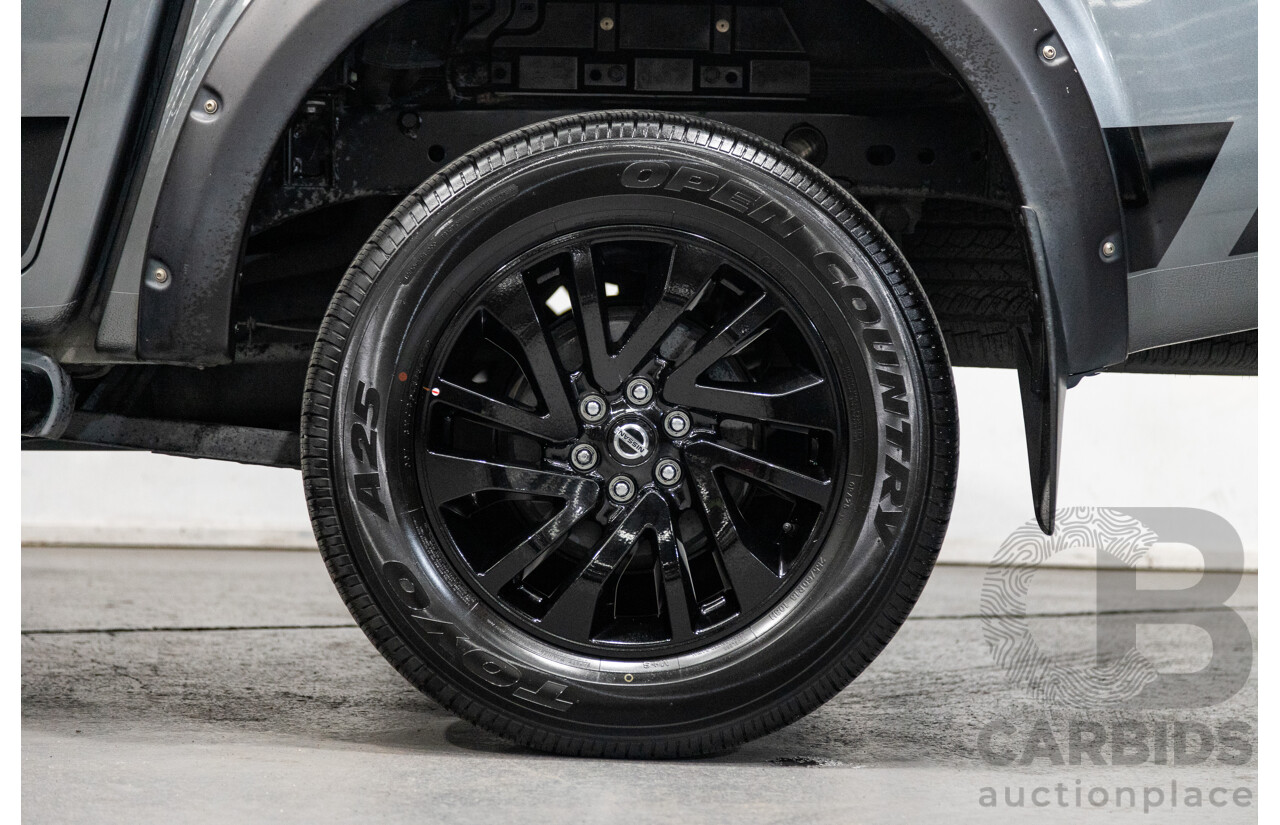 12/2019 Nissan Navara N-Trek (4x4) D23 S4 MY20 4d Dual Cab Slate Grey Metallic Twin Turbo Diesel 2.3L