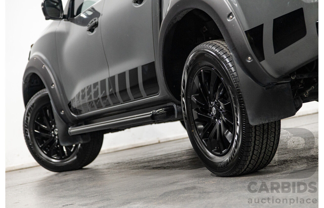 12/2019 Nissan Navara N-Trek (4x4) D23 S4 MY20 4d Dual Cab Slate Grey Metallic Twin Turbo Diesel 2.3L