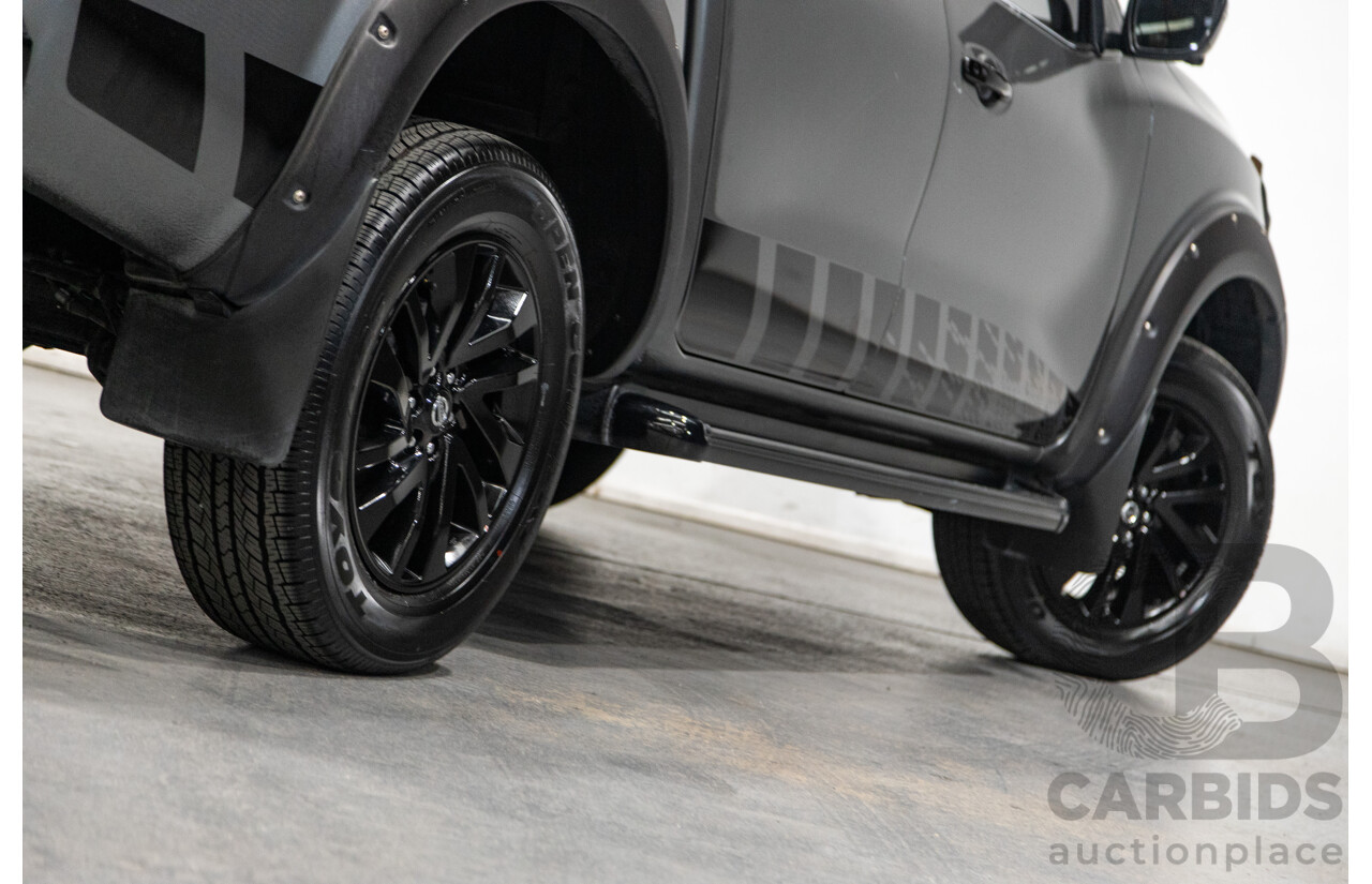 12/2019 Nissan Navara N-Trek (4x4) D23 S4 MY20 4d Dual Cab Slate Grey Metallic Twin Turbo Diesel 2.3L