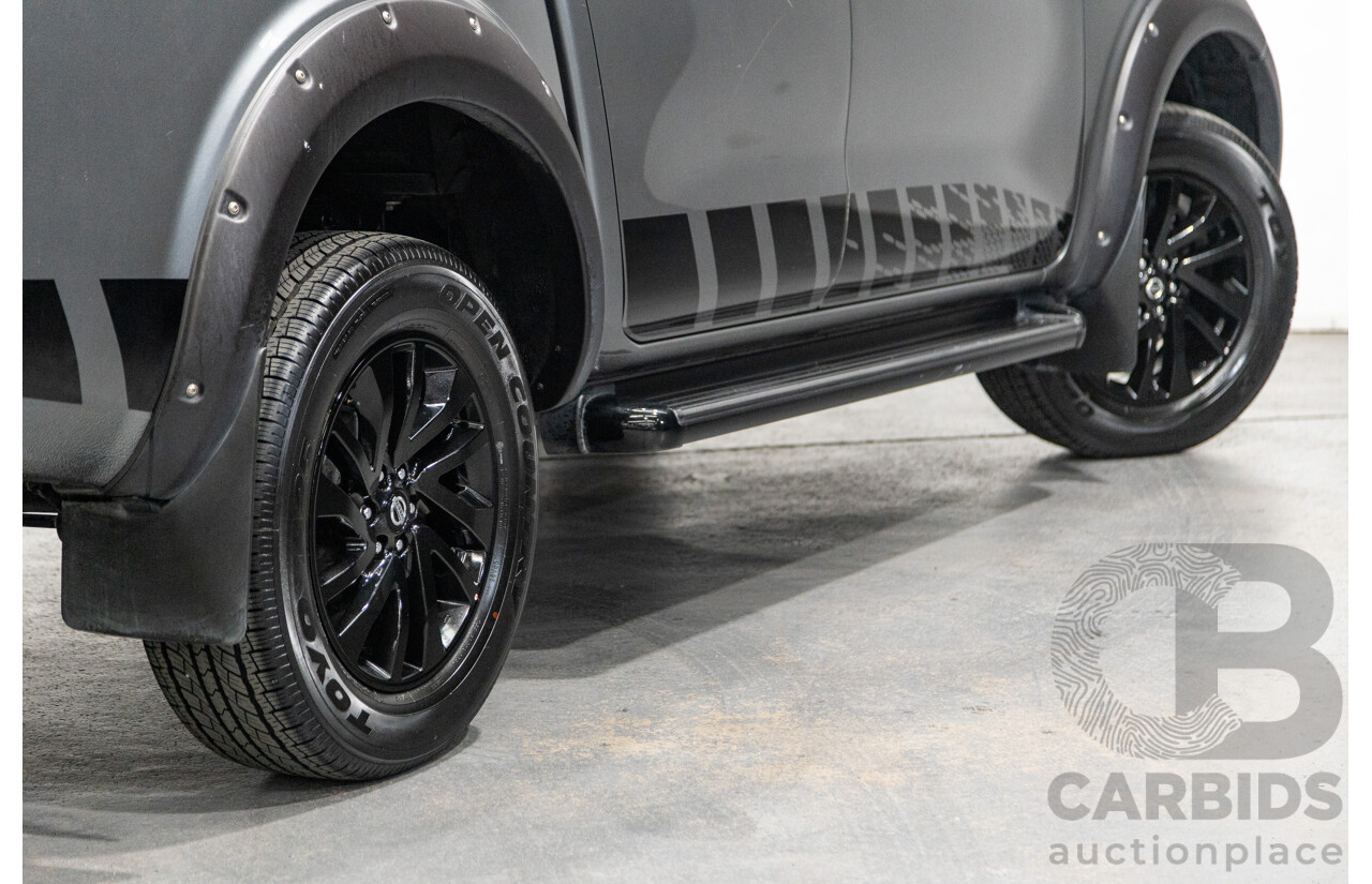 12/2019 Nissan Navara N-Trek (4x4) D23 S4 MY20 4d Dual Cab Slate Grey Metallic Twin Turbo Diesel 2.3L