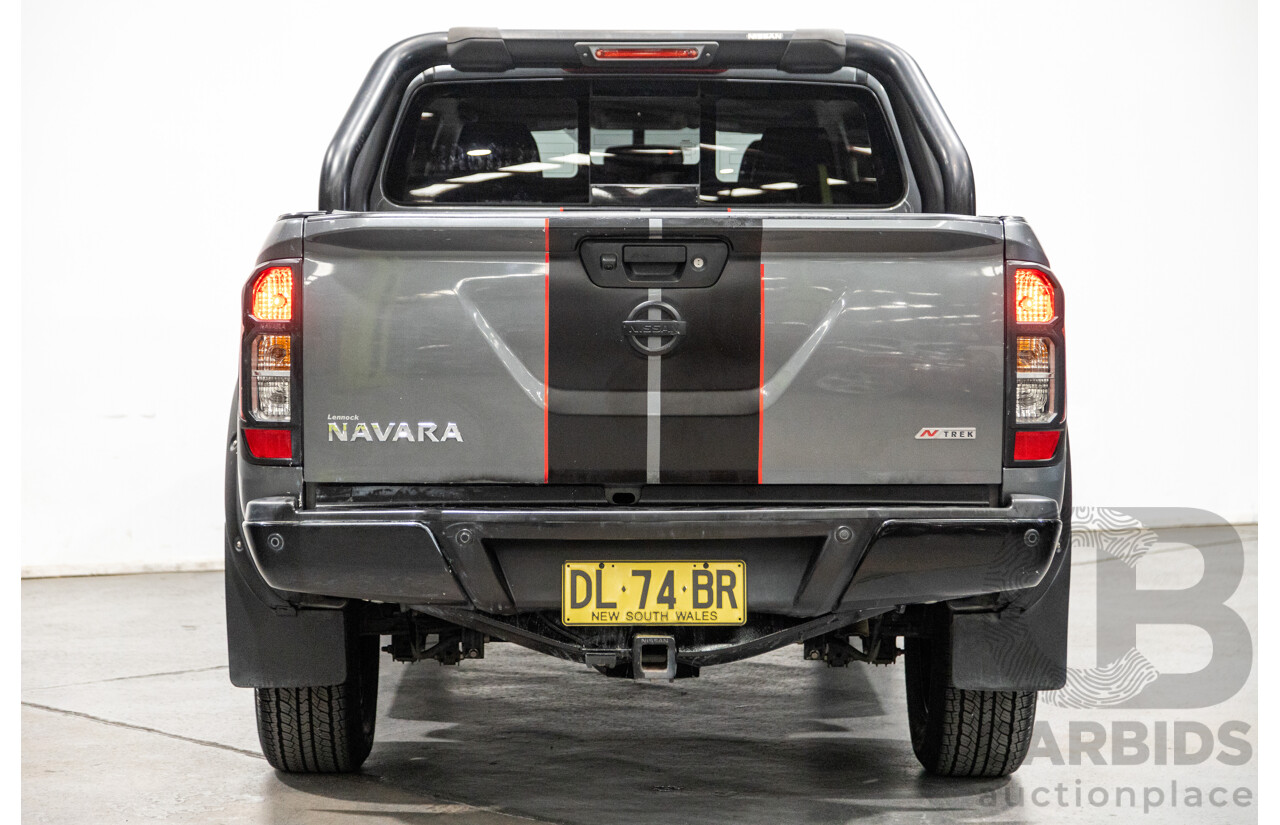 12/2019 Nissan Navara N-Trek (4x4) D23 S4 MY20 4d Dual Cab Slate Grey Metallic Twin Turbo Diesel 2.3L