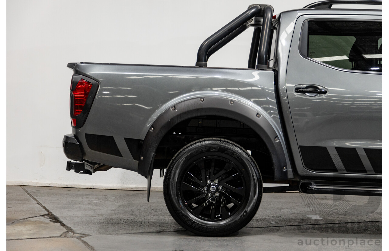 12/2019 Nissan Navara N-Trek (4x4) D23 S4 MY20 4d Dual Cab Slate Grey Metallic Twin Turbo Diesel 2.3L