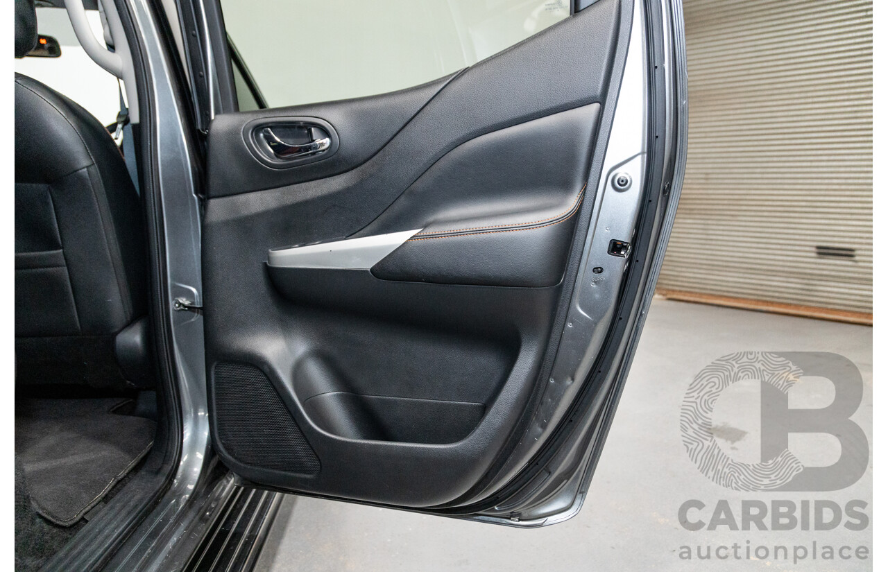 12/2019 Nissan Navara N-Trek (4x4) D23 S4 MY20 4d Dual Cab Slate Grey Metallic Twin Turbo Diesel 2.3L