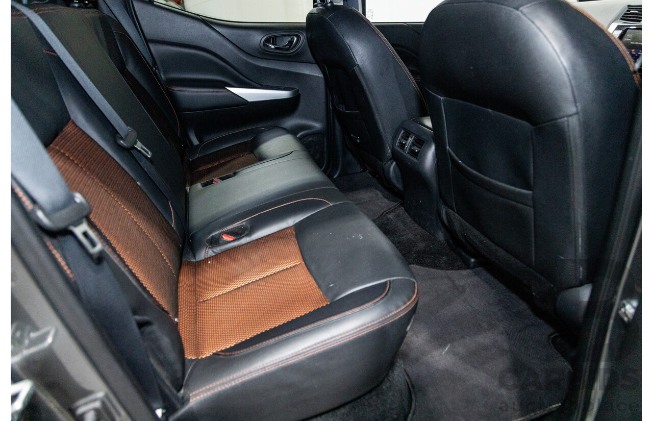 12/2019 Nissan Navara N-Trek (4x4) D23 S4 MY20 4d Dual Cab Slate Grey Metallic Twin Turbo Diesel 2.3L