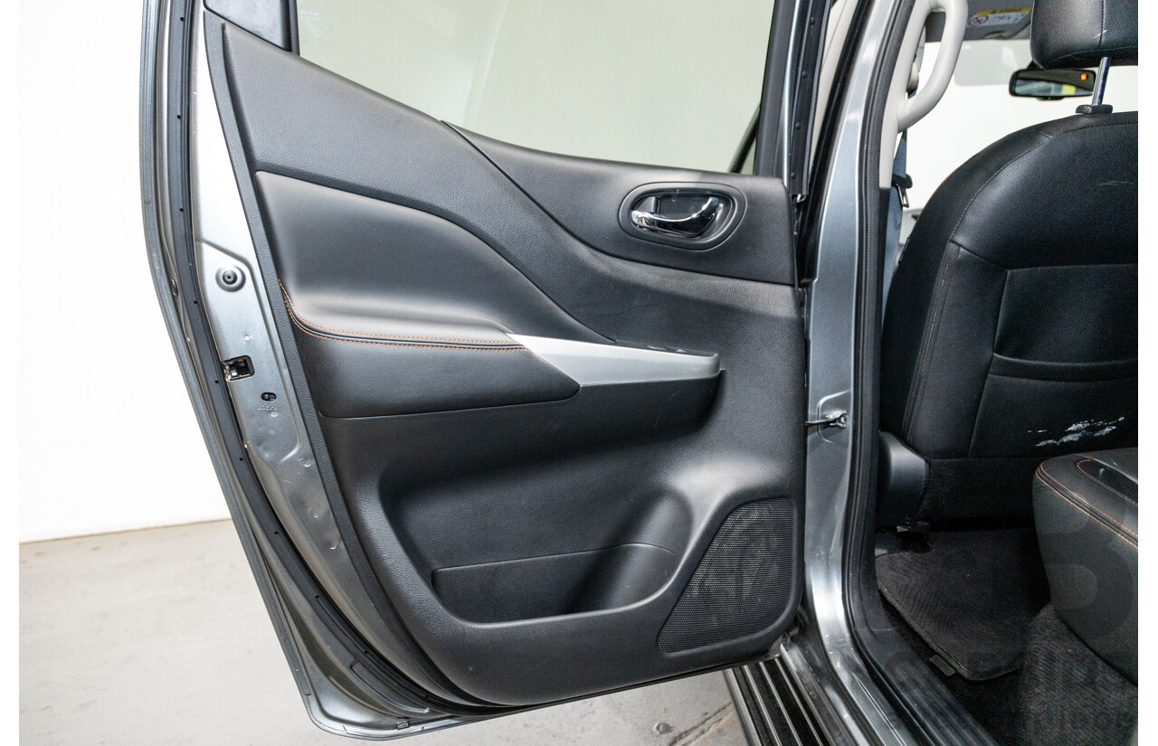 12/2019 Nissan Navara N-Trek (4x4) D23 S4 MY20 4d Dual Cab Slate Grey Metallic Twin Turbo Diesel 2.3L