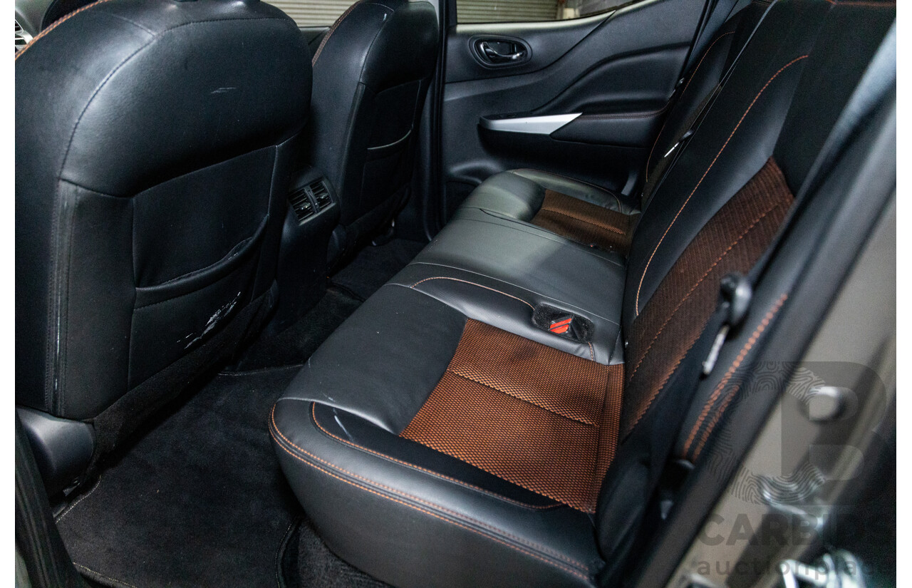 12/2019 Nissan Navara N-Trek (4x4) D23 S4 MY20 4d Dual Cab Slate Grey Metallic Twin Turbo Diesel 2.3L