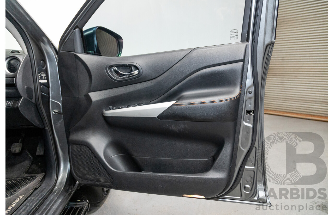 12/2019 Nissan Navara N-Trek (4x4) D23 S4 MY20 4d Dual Cab Slate Grey Metallic Twin Turbo Diesel 2.3L