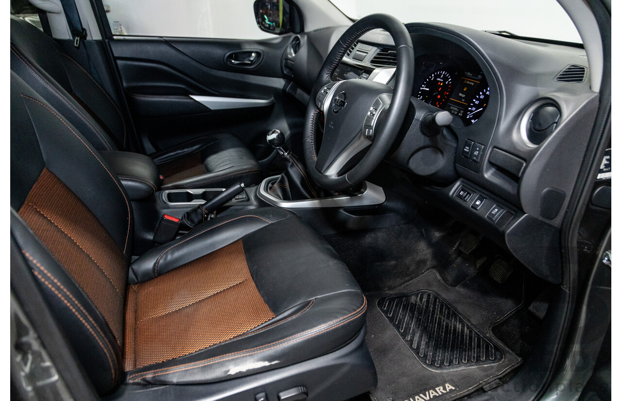 12/2019 Nissan Navara N-Trek (4x4) D23 S4 MY20 4d Dual Cab Slate Grey Metallic Twin Turbo Diesel 2.3L