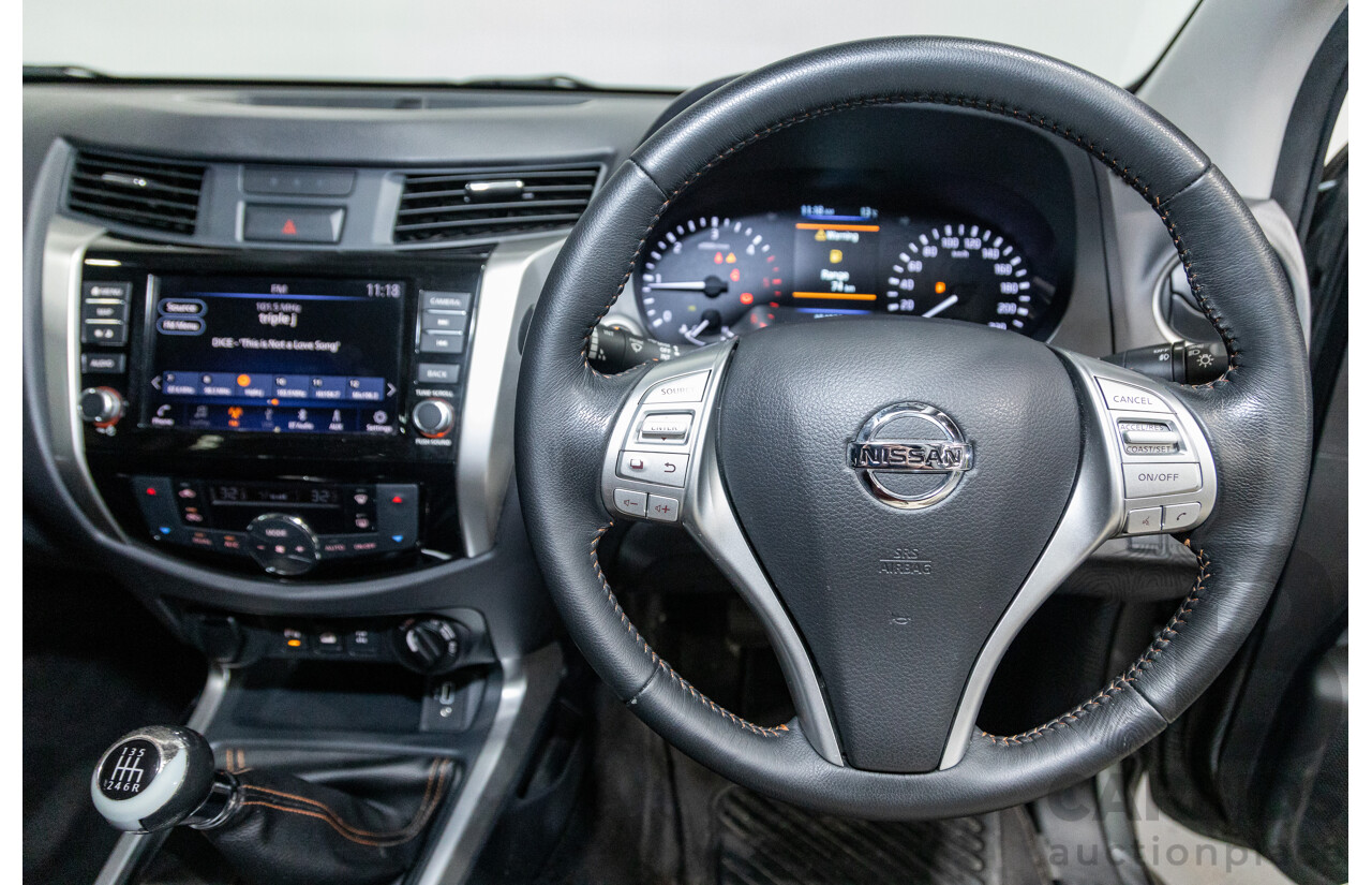 12/2019 Nissan Navara N-Trek (4x4) D23 S4 MY20 4d Dual Cab Slate Grey Metallic Twin Turbo Diesel 2.3L
