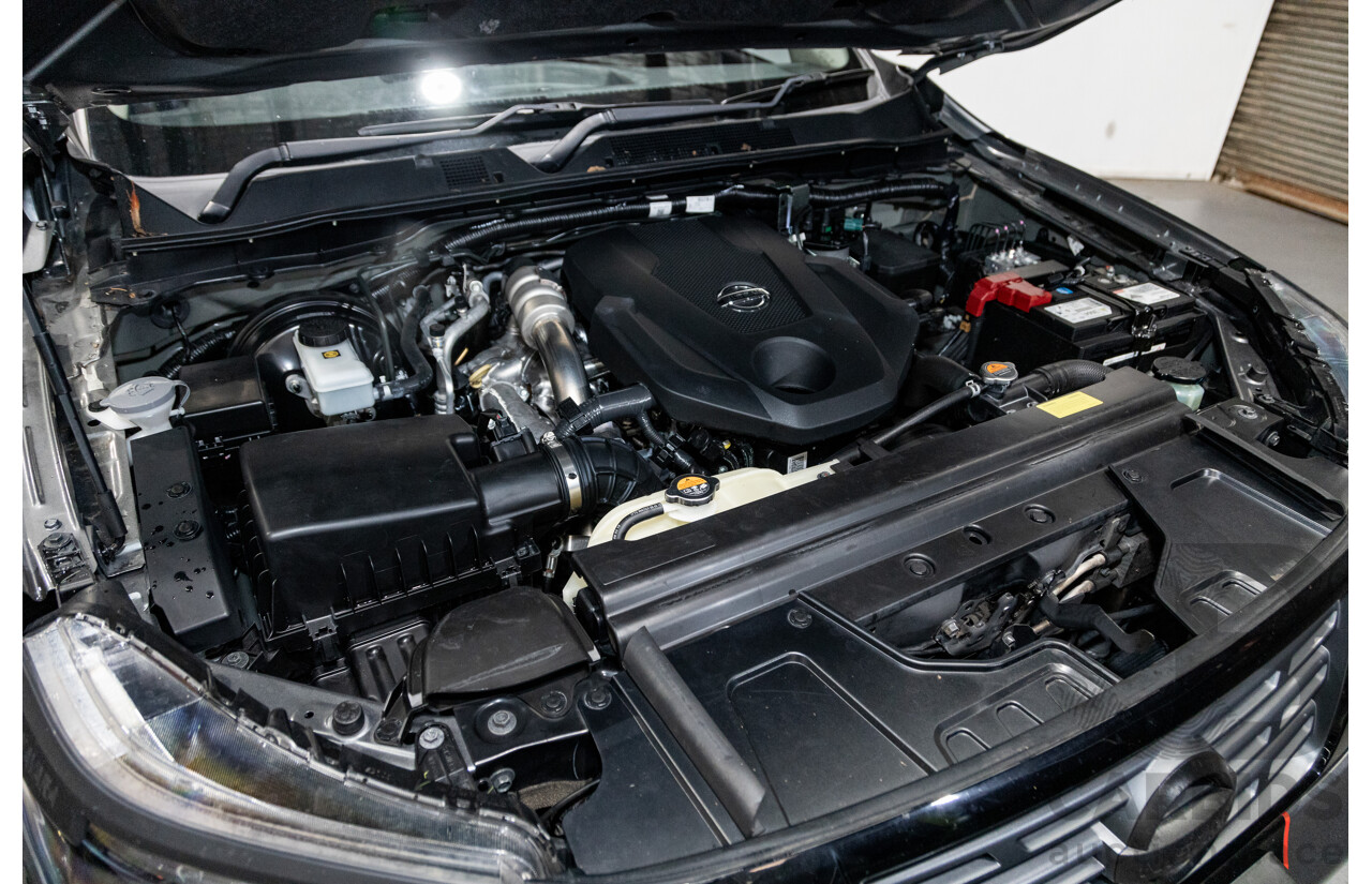 12/2019 Nissan Navara N-Trek (4x4) D23 S4 MY20 4d Dual Cab Slate Grey Metallic Twin Turbo Diesel 2.3L